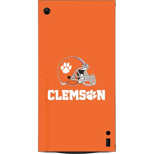 Clemson University Football XBox Series X Digital Edition Console Skin